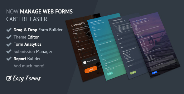 Easy Forms v1.18.2 Nulled – Advanced Form Builder and Manager
