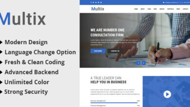 Multix v3.0 Nulled – Multipurpose Website CMS with Codeigniter