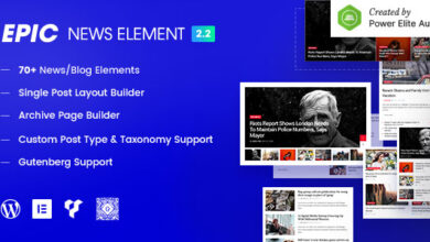 Epic News Elements v2.3.6 Free