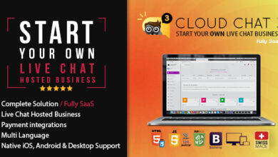 Cloud Chat 3 v3.1.1 Nulled – Fully SaaS Live Support Chat