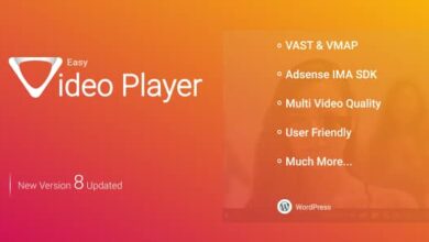 Easy Video Player v8.5 Nulled – Wordpress Plugin