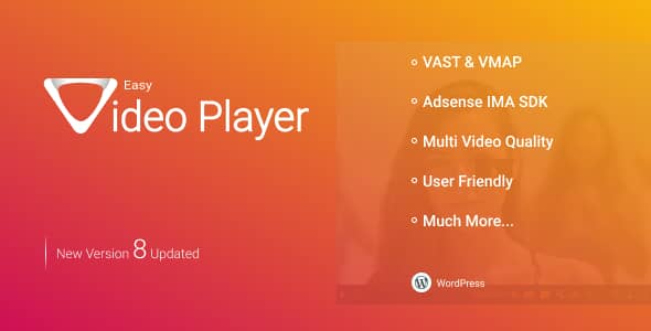 Easy Video Player v8.5 Nulled – Wordpress Plugin