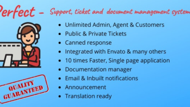 Perfect Support ticketing & document management system v1.6 Free