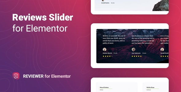 Reviewer v1.0.5 Nulled – Reviews Slider for Elementor