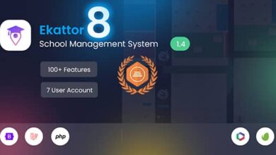 Ekattor 8 v1.4 Nulled – School Management System (SAAS)