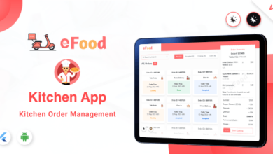 eFood Nulled – Kitchen/Chef App v1.1