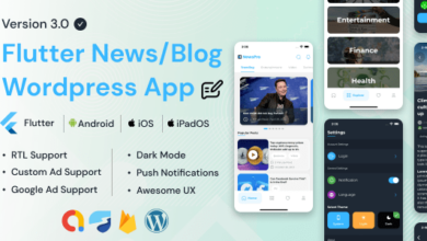 NewsPro v3.0 Nulled – Blog/News/Article App For Wordpress