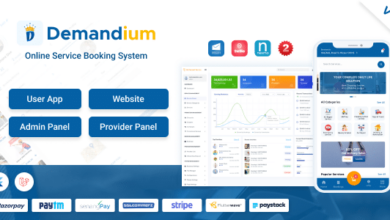 Demandium v1.2 Nulled – Multi Provider On Demand, Handyman, Home service App with admin panel