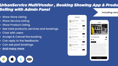 UrbanService v1.0 Nulled – Multipurpose User and Vendor Booking App