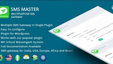 SMSmaster v6.0 – Multipurpose SMS Gateway for Wordpress Free