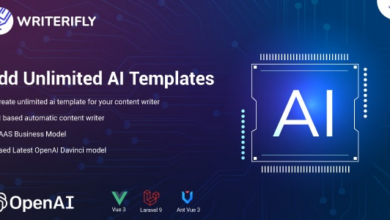 Writerifly v1.0.1 Nulled – OpenAI Writer Assistant With Dynamic Writing Templates (SAAS)