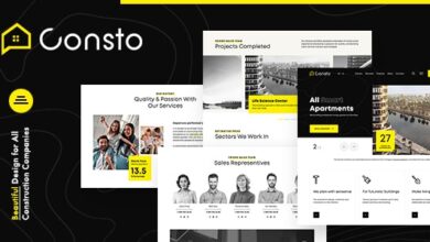 Consto v1.1.0 Nulled – Industrial Construction Company Theme