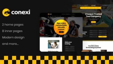 Conexi v3.0.0 Nulled – Taxi Booking Service WordPress Theme + RTL