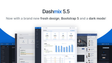 Dashmix v5.5 Nulled – Bootstrap 5 Admin Dashboard Template & Laravel 9 Starter Kit