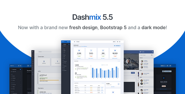 Dashmix v5.5 Nulled – Bootstrap 5 Admin Dashboard Template & Laravel 9 Starter Kit