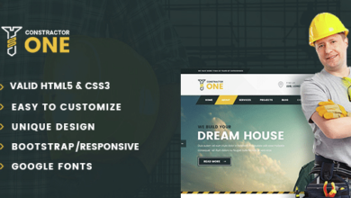 Constractor One Nulled – Construction & Home Renovation HTML5 Template