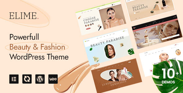 Elime v1.0.1 Nulled – Multipurpose Cosmetics & Fashion WordPress Theme