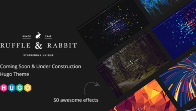 Rabbit Nulled – Coming Soon & Under Construction Hugo Theme