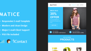Matice Nulled – Responsive E-mail Template + Themebuilder Access