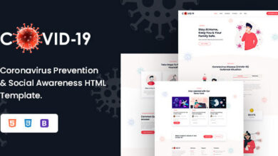 Covid-19 Nulled – Coronavirus Medical Prevention Template