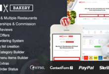 FoodBakery v3.3 Nulled – Food Delivery Restaurant Directory WordPress Theme