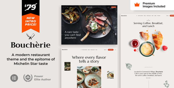 Boucherie v1.0 Nulled – Steakhouse Restaurant and Café WordPress Theme