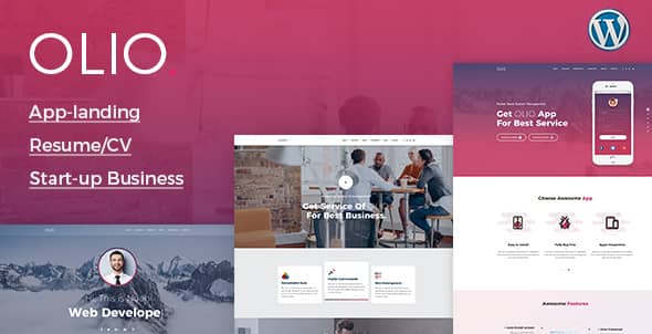 Olio v2.2 Nulled – One Page