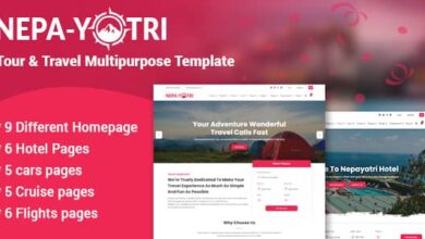 Nepayatri Nulled – Tour & Travel Multipurpose Template