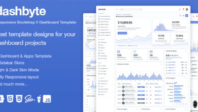 Dashbyte Nulled – Bootstrap 5 Dashboard & Admin Template