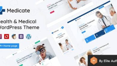 Medicate v2.2 – Health & Medical WordPress Theme + RTL Ready