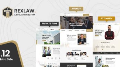 Rexlaw Nulled – Law Lawyer and Attorney
