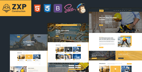 ZXP Nulled – Construction HTML Template