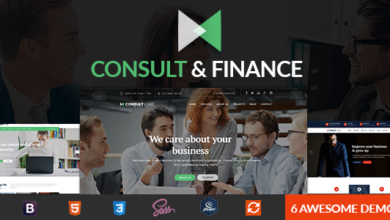 Consult Care Nulled – Consulting HTML Template