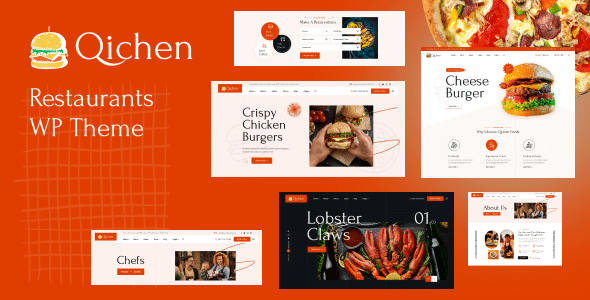 Qichen v1.0.0 Nulled – Restaurant WordPress Theme