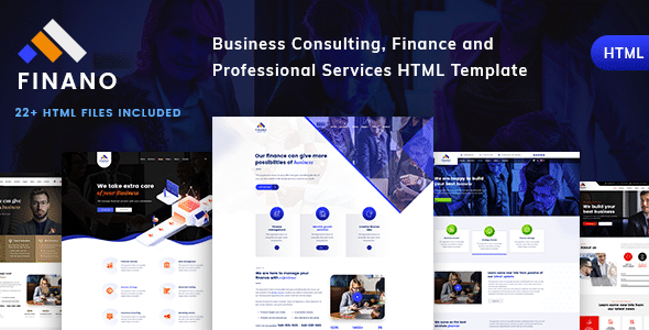 Finano Nulled – Consulting Finance HTML