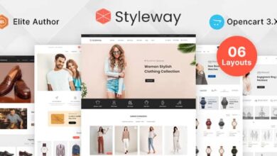 Styleway v1.0.5 Nulled – Online Fashion OpenCart 3.x Responsive Theme