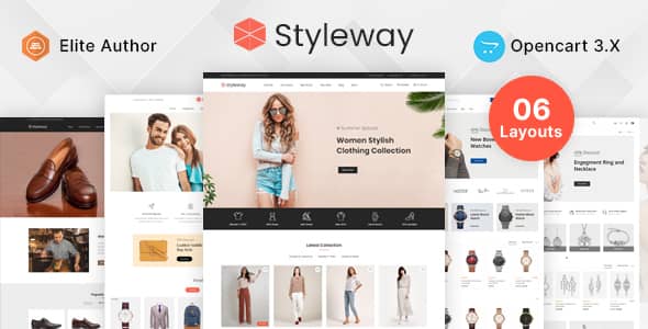 Styleway v1.0.5 Nulled – Online Fashion OpenCart 3.x Responsive Theme