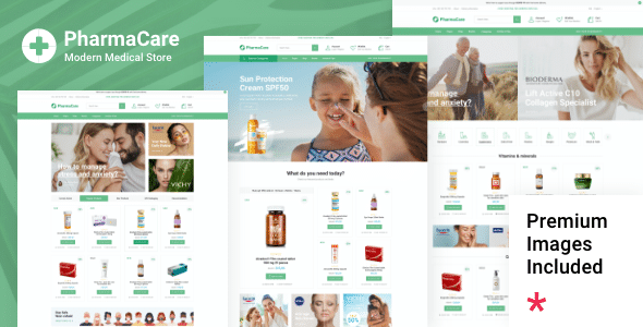 PharmaCare v1.2.1 Nulled – Pharmacy and Medical Store