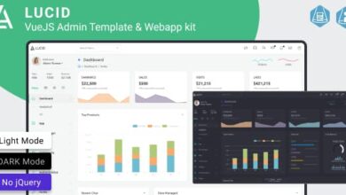 Lucid Nulled – VueJS Admin Template & Webapp kit