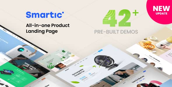 Smartic v2.0.3 Nulled – Product Landing Page WooCommerce Theme
