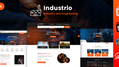 Industrio Nulled – Industrial Industry & Factory