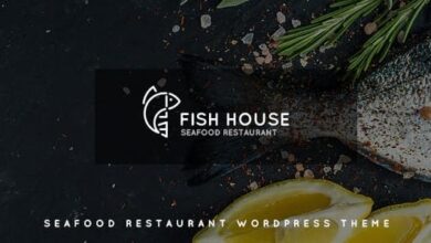 Fish House v1.2.4 Nulled – A Stylish Seafood Restaurant / Cafe / Bar WordPress Theme