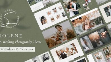 Solene v2.7 Nulled – Wedding Photography Theme