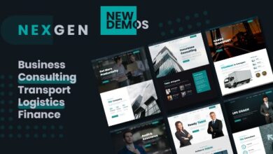 Nexgen v1.0.6 Nulled – Consulting & Logistics HTML Template