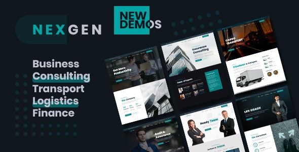 Nexgen v1.0.6 Nulled – Consulting & Logistics HTML Template