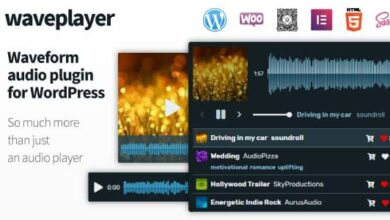 WavePlayer v3.5.2 Nulled – Audio Player with Waveform and Playlist