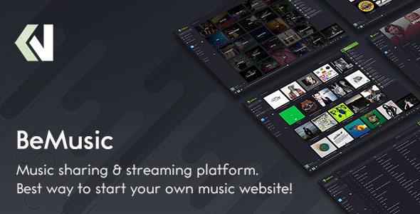 BeMusic v3.0.1 Nulled – Music Streaming Engine