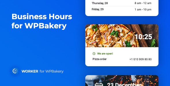 Business Hours for WPBakery v1.1.1 – Worker addon Free