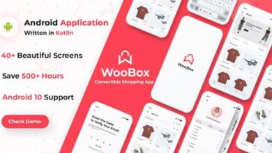 WooBox v5.15.0 Nulled – WooCommerce Android App E-commerce Full Mobile App + kotlin