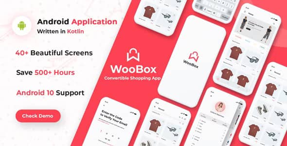 WooBox v5.15.0 Nulled – WooCommerce Android App E-commerce Full Mobile App + kotlin